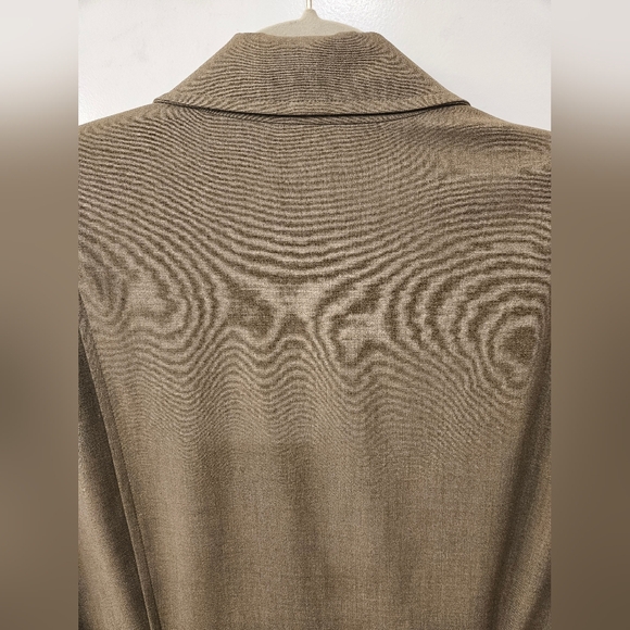 Vintage - J Jill Light Green Stretch Long Length Blazer - Size 18 - NWOT - Picture 9 of 10